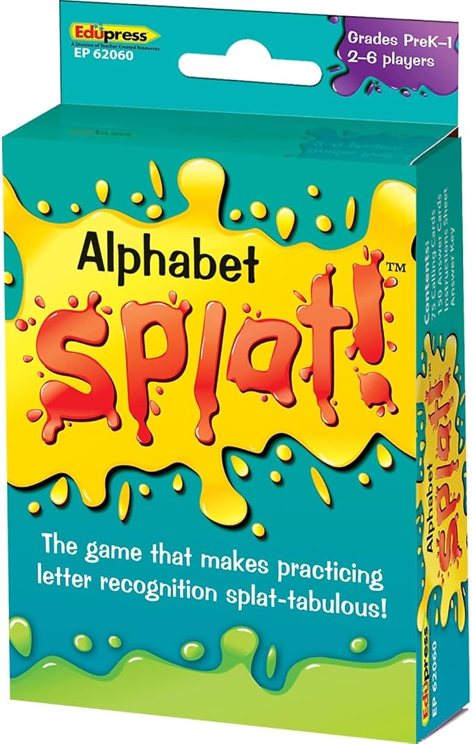 Teacher Created Resources Alphabet Splat™ Game Grades PreK-1 (EP62060)