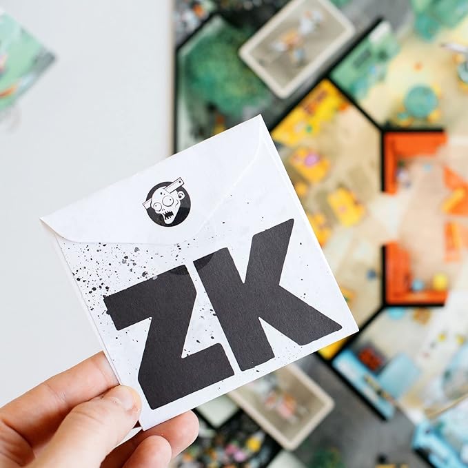 Zombie Kidz Evolution #1 Kids Game on BoardGameGeek Work Together to Fight Zombies Cooperative Game for Kids and Families That Grows Everytime You Play Ages 7+ 2-4 Players 15 Minutes