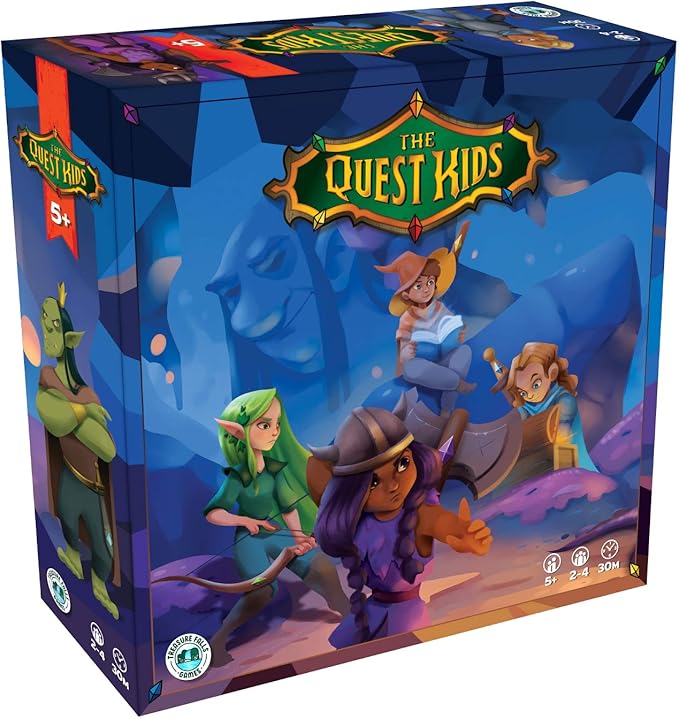 The Quest Kids - Fantasy Themed Board Game for Kids Ages 5+, Family Fantasy Tabletop Adventure for Boys and Girls