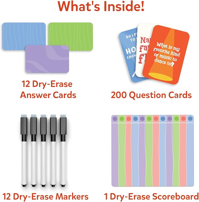 Skillmatics Card Game – Who Knows You Best? Hilarious Family Party Game | Conversation Game for Kids, Boys, Girls, Teens & Adults, Fun for Family Game Nights, Gift for Ages 8, 9, 10 and Up