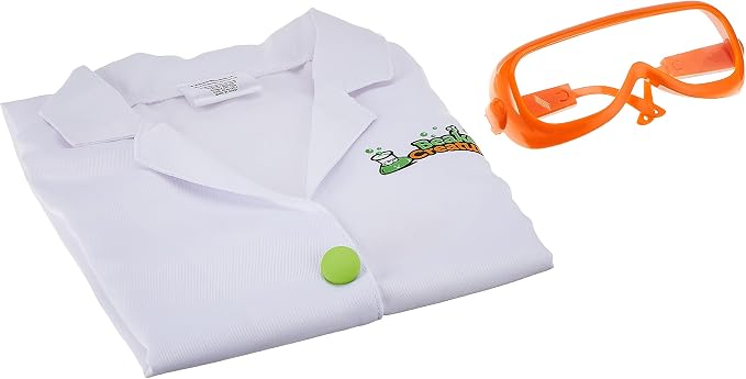 Learning Resources Beaker Creatures Lab Gear | Lab Coat & Glasses for Kids, Science Exploration Games, STEM Toys for Kids, 2 Pieces, Ages 5+