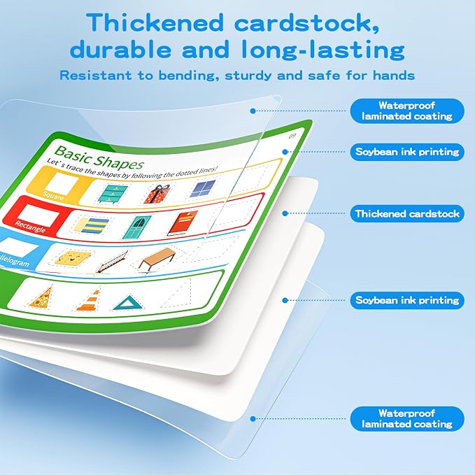 Preschool Learning Activities, Tracing Books for Kids Ages 3+, Toddler Handwriting Practice, Letter Tracing for Kids, Preschool Kindergarten Workbooks 3+, Learning Books for 3+ Years Old