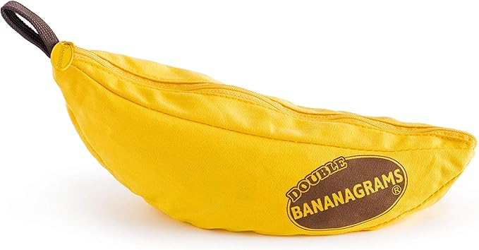 Double Bananagrams Word Game, 2X Tiles for Up to 16 Players
