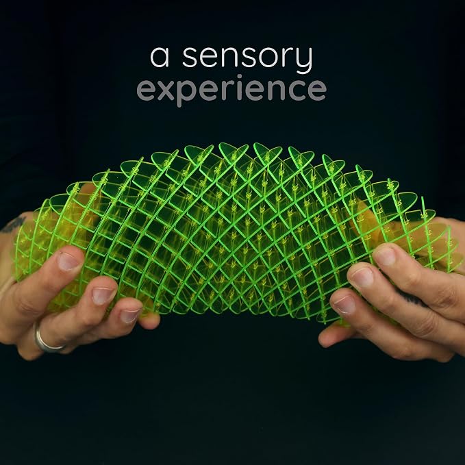 Morf Worm 3D Sensory Figgy Fidget Toy, Assorted Colors, Large | Quiet Fidget Toy: Sensory Figgy toy for focus and stress relief; satisfying tactile play for classrooms, desks, and travel