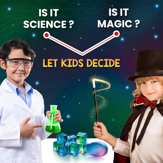 Smartivity Glow Magic Science Kit for Kids 6-12 Years | 20 Amazing Glow-in-the-Dark Science Experiments | STEM Toy | Birthday Gift for Boys & Girls Ages 6,7,8,9,10,11,12