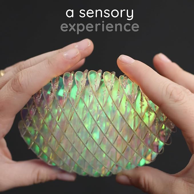 Morf Worm 3D Sensory Figgy Fidget Toy, Unicorn, Small | Quiet Fidget Toy: Sensory Figgy toy for focus and stress relief; satisfying tactile play for classrooms, desks, and travel