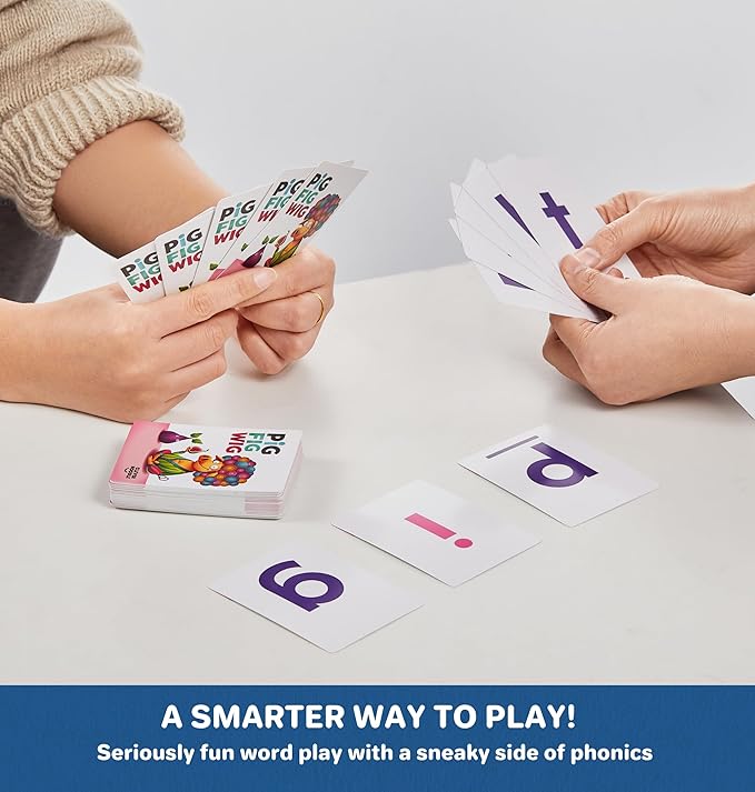 Clever Noodle Pig Fig Wig I A Hilarious Fun Word Game for Kids Learning to Read I Phonics Game I Reading Games