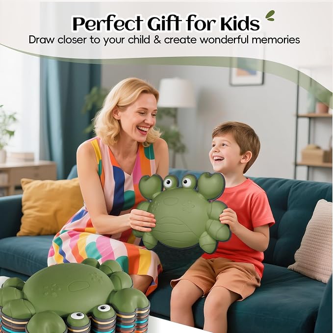 TOPNEW Stepping Stones for Kids, Non-Slip Balance Stepping Stones for Promoting Children's Coordination Skills, Toddler Stepping Stones Obstacle Course for Kids Age 3 4 5 6 7+