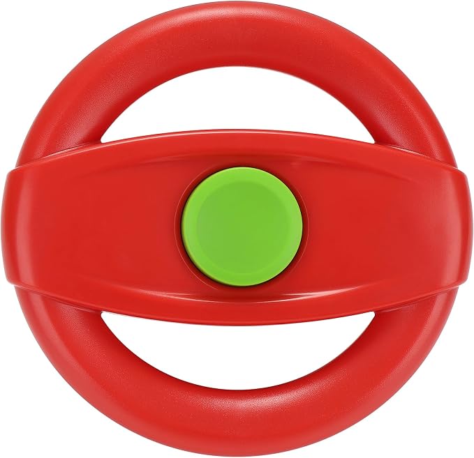 Accmor Stroller Steering Wheel Toy, Steering Wheel for Shopping Carts | Simulated Steering Wheel Universal Detachable Pretend Driving Funny Stroller Toy Attachment