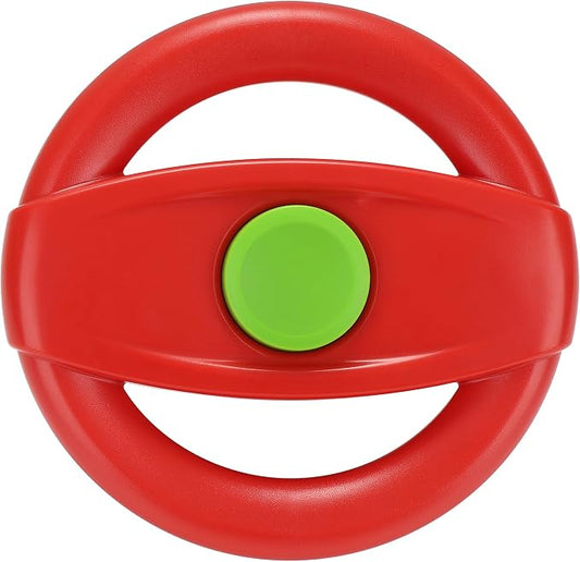 Accmor Stroller Steering Wheel Toy, Steering Wheel for Shopping Carts | Simulated Steering Wheel Universal Detachable Pretend Driving Funny Stroller Toy Attachment