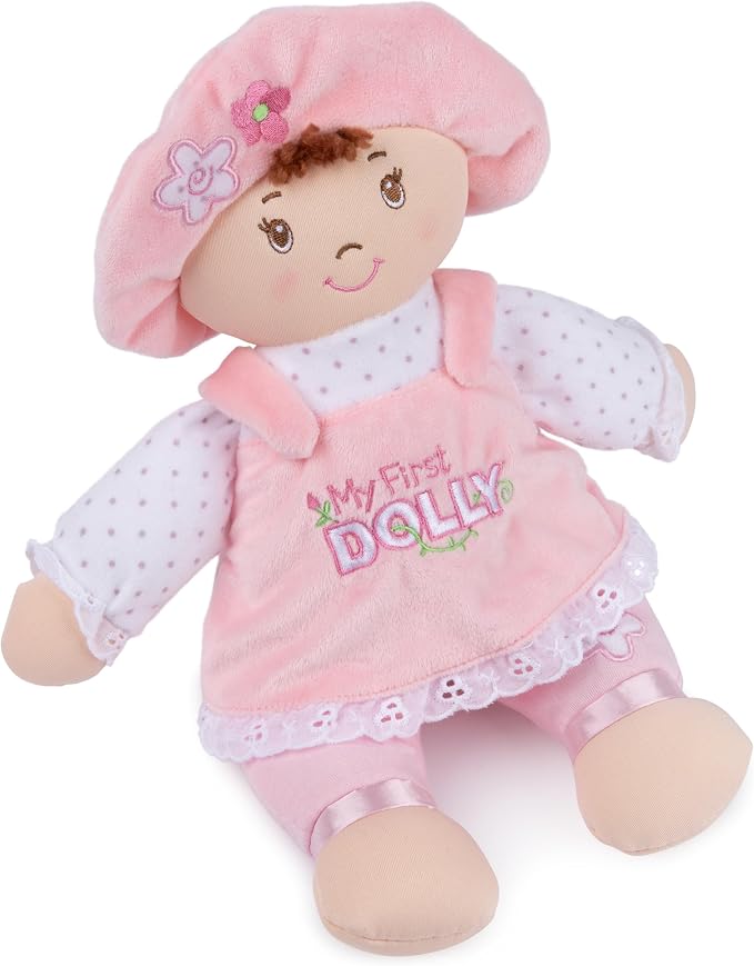 GUND My First Dolly 13-Inch Plush Doll Toddler Toy for Ages 0+