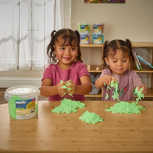 Excellerations Wonder Wormz Sensory Tub - 1 lb Glow in the Dark Wiggle Sensory Material
