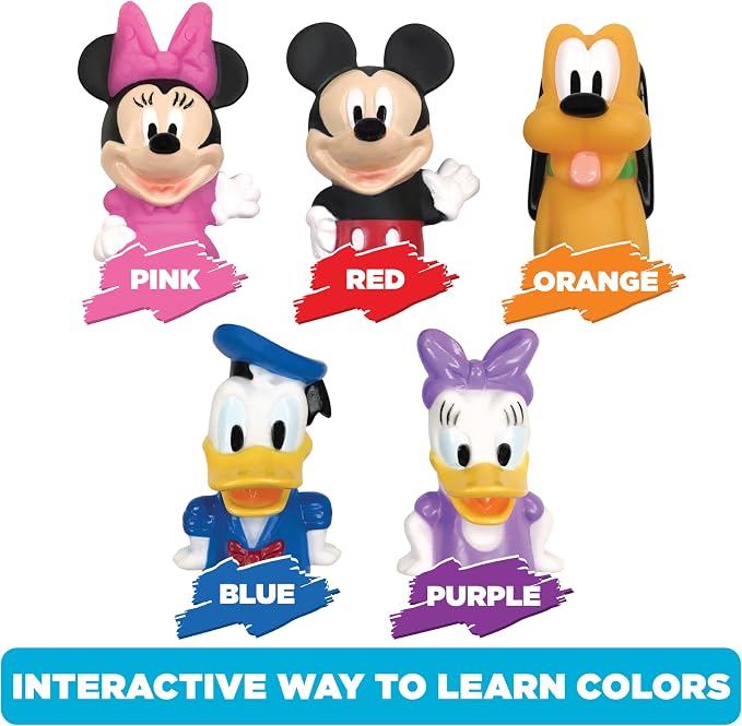 Disney Mickey Mouse & Friends Finger Puppets - Party Favors, Educational, Bath Toys