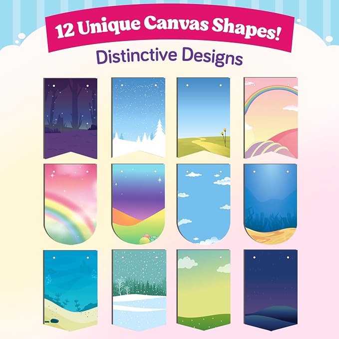 Funcils Foil Art Craft Kit - Unicorn & Princess Sticker Activity for Kids | Toddler Arts & Crafts, No Mess Kids Travel Toys, Games, Fun Birthday Gifts for Boys & Girls Ages 4, 5, 6, 7, 8, 9 Year Old