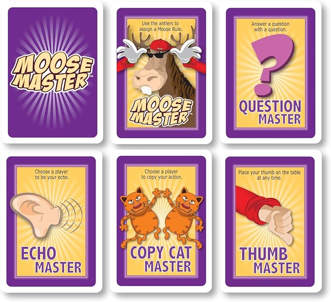 Moose Master - Laugh Until You Cry Fun - Your Cheeks Will Hurt from Smiling and Laughing so Hard - for Fun People Looking for A Hilarious Night in a Box