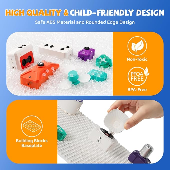Science Kits for Kids, 53 Circuits STEM Toys, 540+ Projects Experiments | Learning Education toys, Kids Circuit Building Kits, Electronics Exploration Gift for Boys Girls Ages 4 5 6 7 8 9 10 11 12