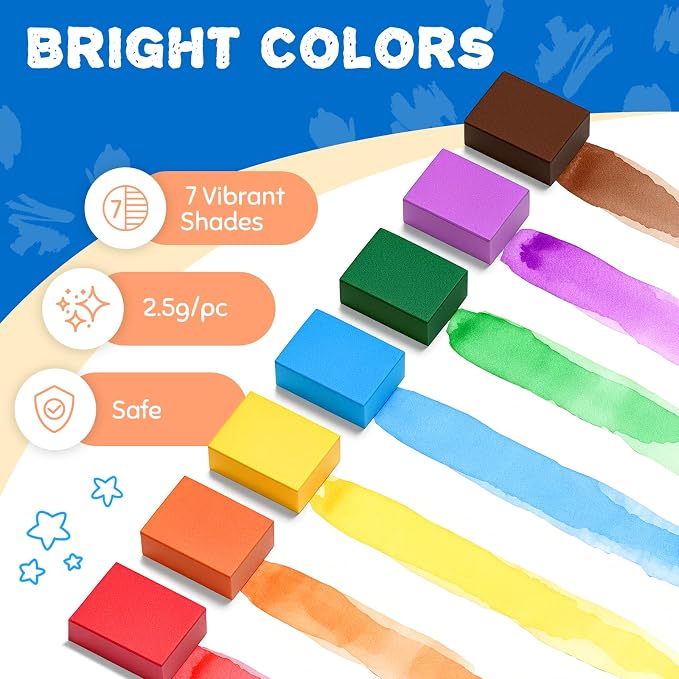 JoyCat Find & Color Paint with Water Coloring Books for Toddlers | Seek and Find Learning Activity, Dinosaur No Mess Arts & Crafts Kids Toys Ages 3-5 & 4-8, Birthday Gifts for Boys & Girls