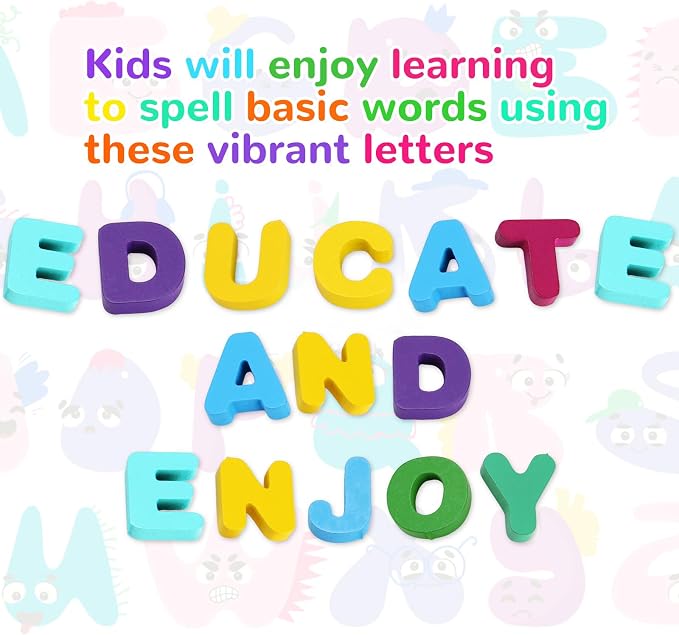 Wooden Alphabet Puzzles Ages 3-5, Alphabet and Number Puzzle with ABC Learning for Kids Ages 3 4 5, Preschool Learning Toys with Chunky ABC Puzzle Board for Girls Boys Kindergarten