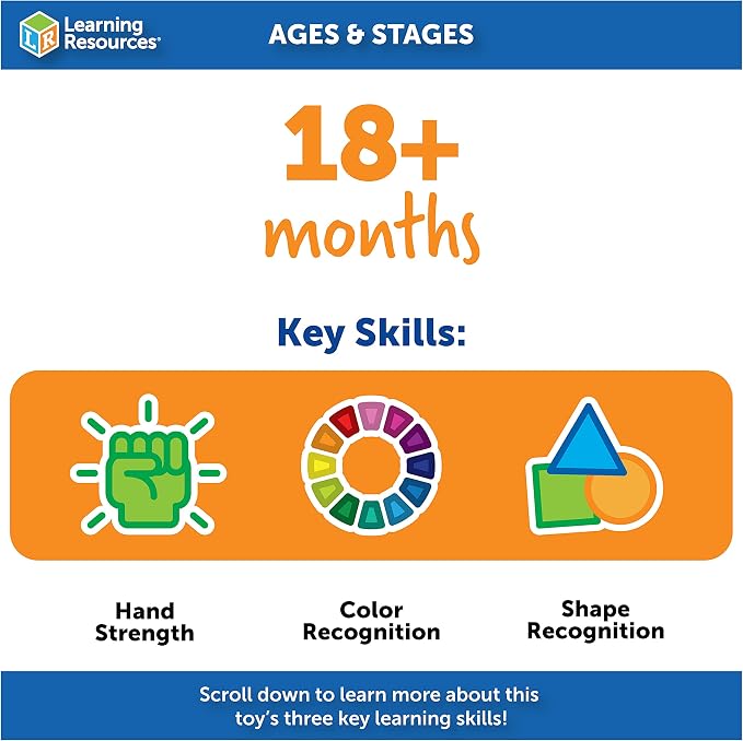 Learning Resources Spike the Fine Motor Hedgehog Puzzle Playmate