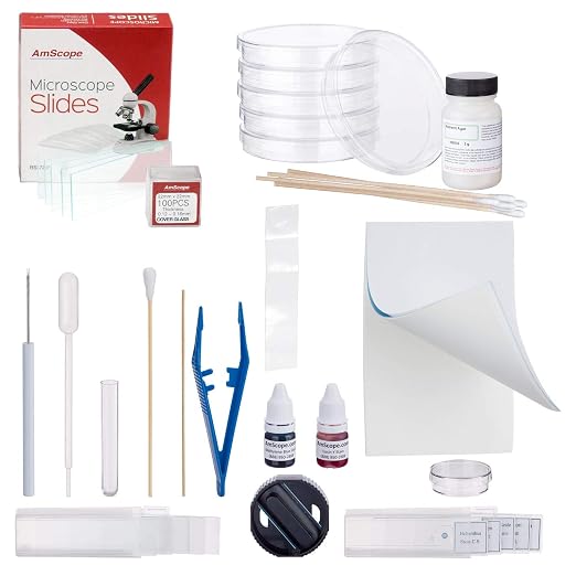 AmScope AK-MSP01 Compound Microscope Accessory Kit: Preparation | Compound Biological Microscope