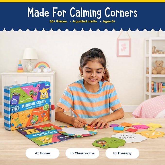 Open The Joy Mindful Crafts Kit – Kids Emotional Regulation & Art