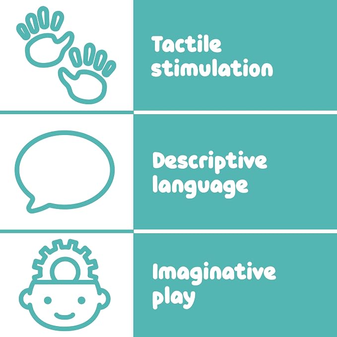 Spark & Wow Wooden Magnets, Dinosaurs, Magnets for Kids Ages 2+ | Open-Ended Play, Adhere to Fridges, Whiteboards and More