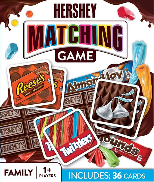 MasterPieces Officially Licensed Hershey Picture Matching Card Game for Kids and Families