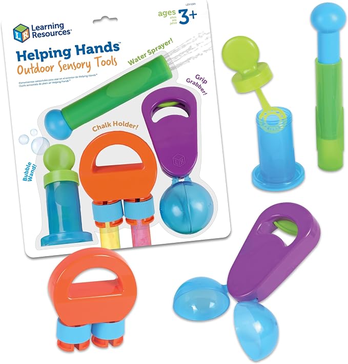 Learning Resources Helping Hands Outdoor Sensory Tools