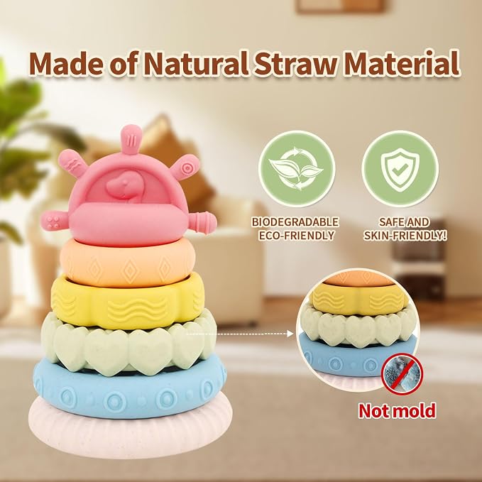 LUCKFUTURE Premium Baby Toys for 6-18 Months, 8 in 1 Montessori Toys Set, Educational Learning Toys for Toddlers 1-3 Years Old Trendy Babies Gifts for Boys & Girls