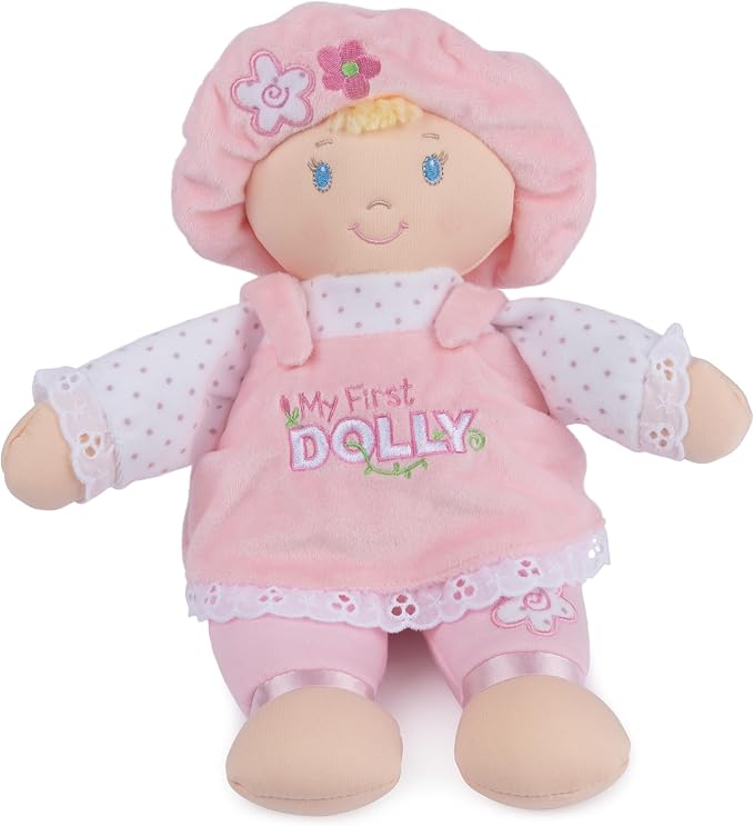 GUND My First Dolly 13-Inch Plush Doll Toddler Toy for Ages 0+