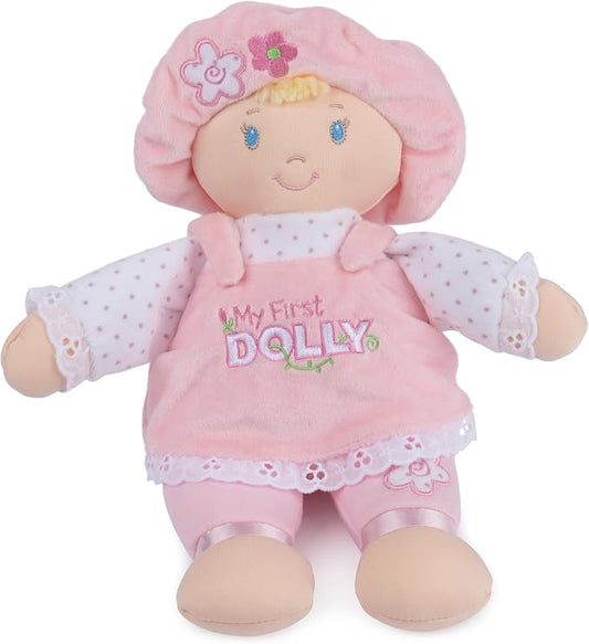 GUND My First Dolly 13-Inch Plush Doll Toddler Toy for Ages 0+