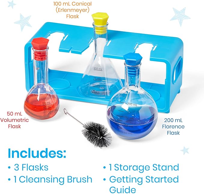 Starter Science Measuring Flasks Set