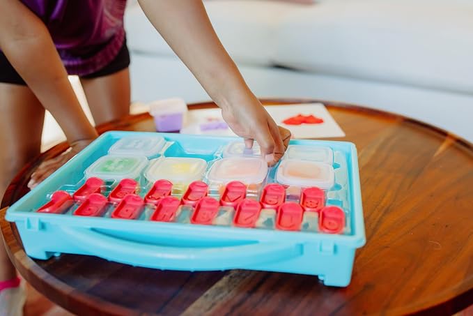 Sensory Learning Case with Air Dry Clay, Dream Sensory Sand and More by Chuckle & Roar
