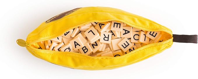 Double Bananagrams Word Game, 2X Tiles for Up to 16 Players