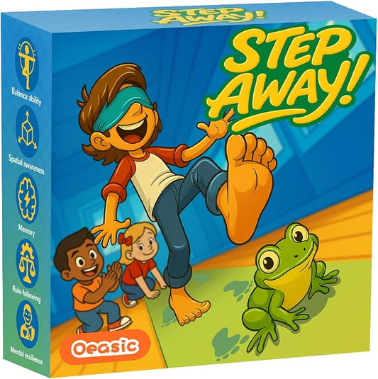 Don't Step in Frogs Board Games, Gifts for Kids Ages 4+