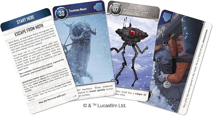 Asmodee Star Wars UNLOCK! The Escape Game - Embark on Epic Escape Room Adventures in a Galaxy Far, Far Away, Cooperative Game for Kids & Adults, Ages 10+, 1-6 Players, 1 Hour Playtime