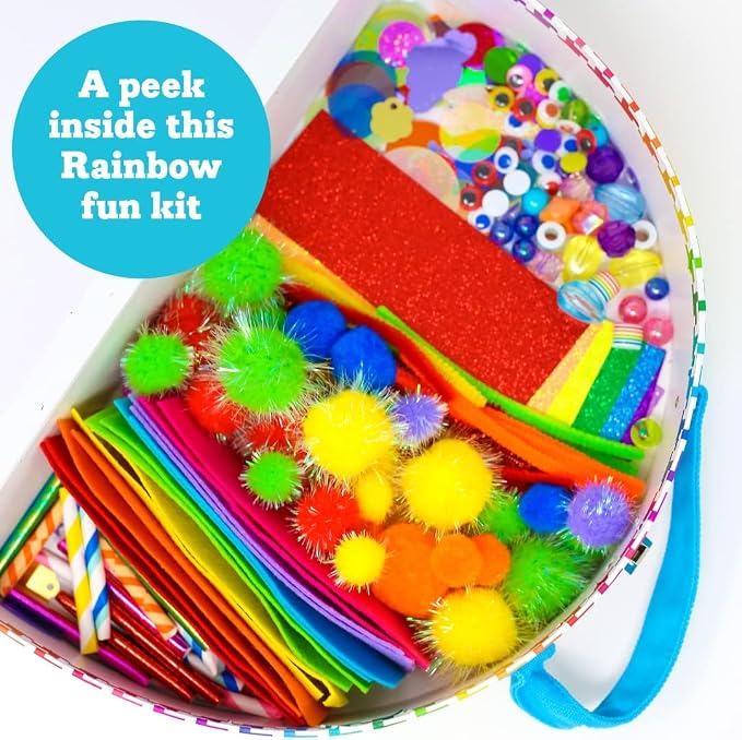Kid Made Modern Rainbow Craft Kit, 1 EA