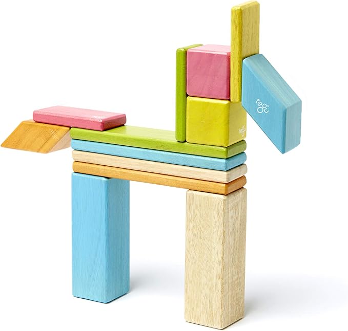 Tegu Wooden Tints Set, Assorted, 14 Pieces (TEG14PTNT306T)