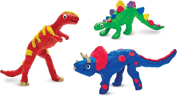 Creativity for Kids Create with Clay Dinosaur Craft Kit (Ages 5+)