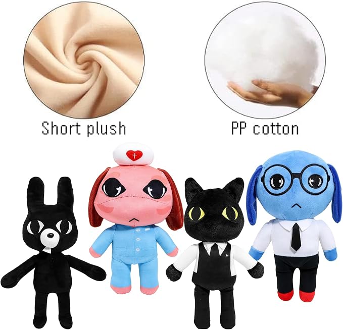 Animal Hospital Plush,10inch Cute Ron from Accounting Plushies | for Horror Fans Gift ,Cute Stuffed Animall, Birthday Christmas Choice