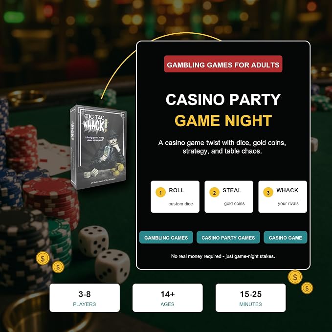 The Ultimate Dice Game for Family Game Night - Fun Family Games for Adults, Teens & Kids Ages 14+