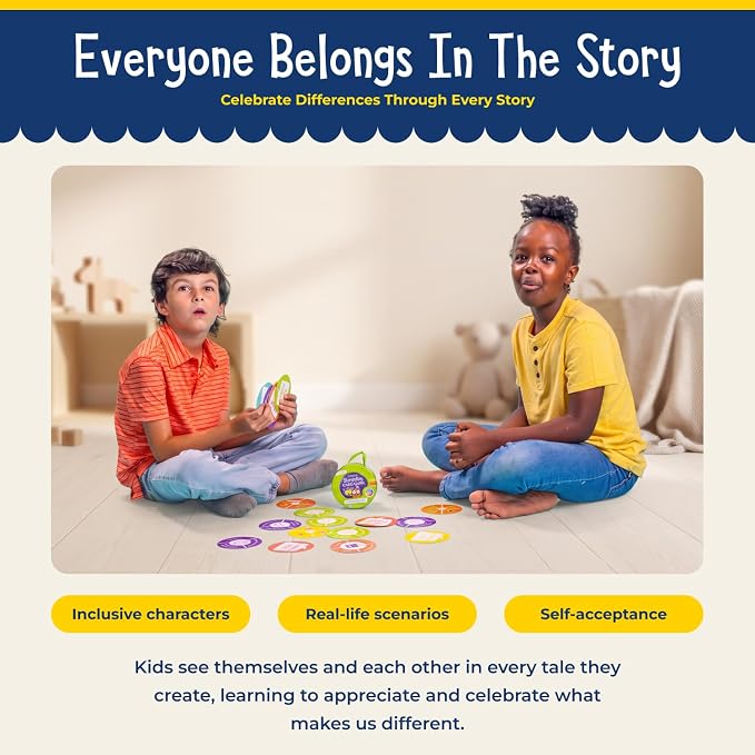 Open The Joy Creative Storytelling Card Game – Kids Feelings Family