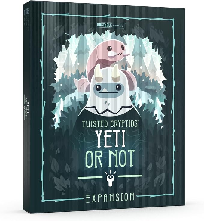 Unstable Games Twisted Cryptids Yeti or Not Expansion Pack | Strategy Game from the Creators of Unstable Unicorns - Great for Family Game Night