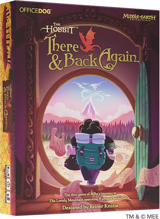 Asmodee The Hobbit: There and Back Again Board Game - Competitive Story-Driven Strategy Game, Thrilling Family Adventure for Kids & Adults, Ages 10+, 1-4 Players, 30 Minute Playtime | Competitive Story-Driven Strategy Game, Thrilling Family Adventure f...