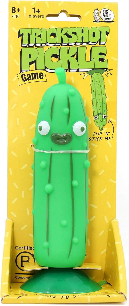 Big Potato Chicken vs Hotdog: The Ultimate Challenge Party Game for Flipping-Fun Families, Board Game for Game Nights (Pickle Cob - Solo Chicken vs Hot Dog)