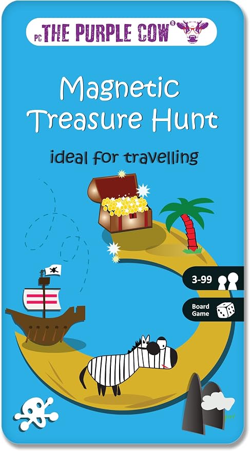 Magnetic Travel Treasure Hunt Game - Car Games , Airplane Games and Quiet Games