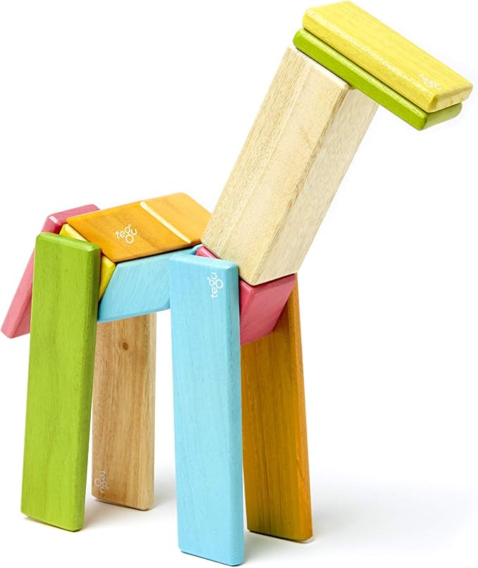 Tegu Wooden Tints Set, Assorted, 14 Pieces (TEG14PTNT306T)