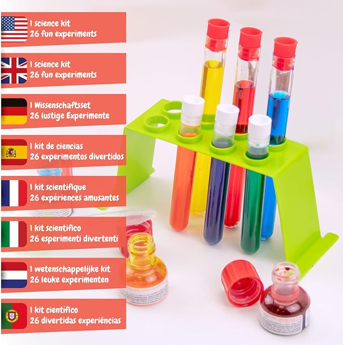 Science4you My First Science kit for Kids Age 4+ - Kids Chemistry Set + Science kit with Educational Experiments, STEM Toys, Games, Birthday Gifts for Boys & Girls Age 4 5 6+