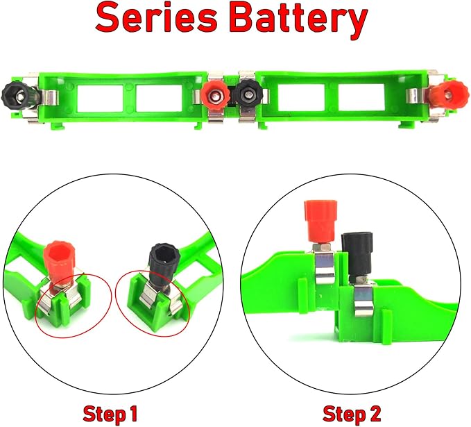 EUDAX School Physics Labs Basic Electricity Discovery Circuit and Magnetism Experiment Kits for High School Students Electromagnetism Elementary Electronics
