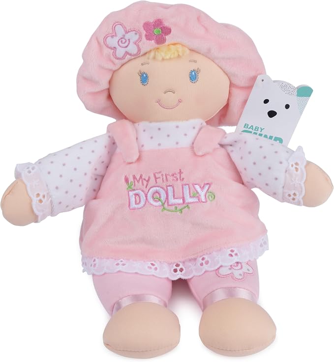 GUND My First Dolly 13-Inch Plush Doll Toddler Toy for Ages 0+